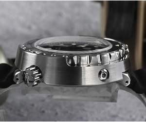 Orologio Subacqueo da <span class=keywords><strong>Uomo</strong></span> Automatico Personalizzato Fashion con Vetro Zaffiro 20 ATM Quadrante Full Color Cassa Tuna Cinturino in Gomma FKM in Vendita - Product Image 5