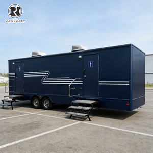 Remorque de toilettes mobiles, Tableau d'affichage sanitaire portable pour avis et engagement citoyen en extérieur - Product Image 2