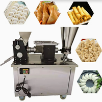 Kleine Elektrische Kommerzielle Automatische Gyoza-Wrapper-/Teigtaschenmaschine, Empanada-Samosa-Momo-Hersteller mit Motor zum Verkauf