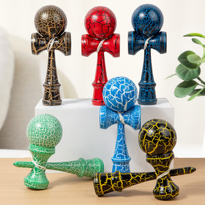 Hot-bán Kendama đầy màu sắc giáo dục Cổ Đồ chơi bằng gỗ Kendama cho trẻ em Kendama đồ chơi - Product Image 5