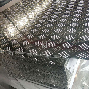 Tôle d'aluminium à motif losanges 4x8 <span class=keywords><strong>3003</strong></span> 5052, haute résistance, pour <span class=keywords><strong>bus</strong></span> et voitures - Product Image 3