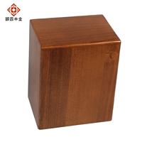 Urnes funéraires en bois de paulownia à prix d'usine, cercueils carrés en bois pour animaux de compagnie et urnes pour cendres