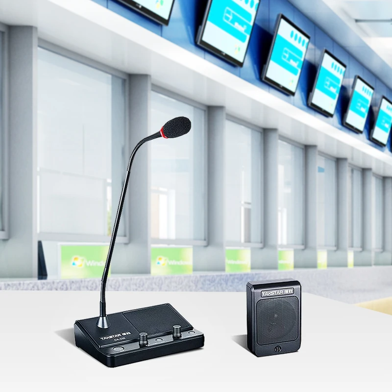 TAKSTAR DA-239 Microphone Intercom System for Banks & Hospitals