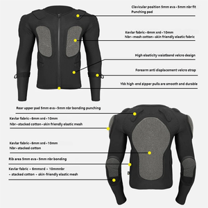 أحدث بدلة حماية متطورة احترافية من النايلون اللدنة OSCR XRD مناسبة لفصل الشتاء للركوب على الطرق الوعرة - Product Image 4