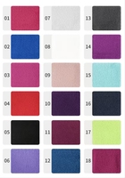 Tissu polaire personnalisé 330 GSM en polyester 75D/144F brossé des deux côtés et anti-boulochage 165 cm pour doublure de sweat à capuche et veste