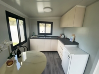 Maison conteneur extensible entièrement meublée prête à l'emploi, maison modulaire préfabriquée en acier avec cuisine et salle de bain - Alibabaonlineshopping