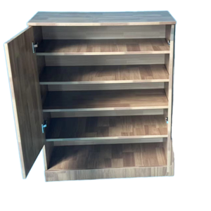 Tùy Chỉnh Hiện Đại Bằng Gỗ Bảng Điều Chỉnh Giày Giá Làm Bằng Thép Không Gỉ Melamine <span class=keywords><strong>MDF</strong></span> Và Gương Cho Nhà Đồ Nội Thất Phòng Khách - Product Image 4