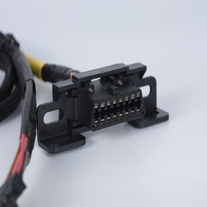 Universal OBD2 T-Harness Universal OBDII OBD2 OBD16 Pin OBD Y Split Cable For OBD2 Diagnostic Scanner Fault Code With Brackets