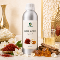 Minyak Parfum Amber Saffron Mewah Terinspirasi Aroma Berkualitas Tinggi untuk Pembuatan Parfum, Diffuser, Grosir, OEM, ODM, Label Pribadi
