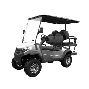 厂家直销高尔夫球车2 + 2座买一辆高尔夫球车捕食者H2 + 2价格电动高尔夫球车