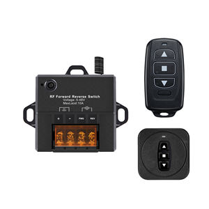 Sistem Kontrol Pengangkat <span class=keywords><strong>Hoist</strong></span> Nirkabel Mini DC 48V 10A dengan Remote Control Reversibel, Cocok untuk Motor DC Aktuator Linear - Product Image 1