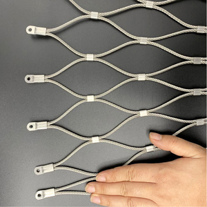Grillage en câble d'acier inoxydable pour enclos de zoo, protection des animaux, <span class=keywords><strong>volière</strong></span>, maille flexible haute résistance et durable - Product Image 5