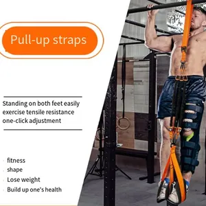 सहायता और जिम प्रशिक्षण के लिए कस्टम भारी शुल्क नायलॉन और प्राकृतिक लेटेक्स हिप प्रतिरोध अभ्यास बैंड - Product Image 2