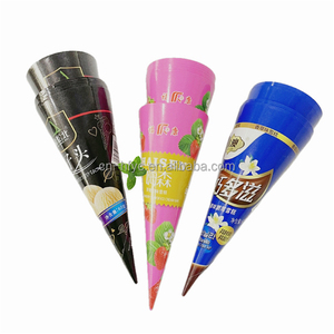 Kem gelato cốc giấy nón giấy kem nón tay áo - Product Image 1