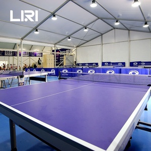 Carpa Profesional para Eventos Deportivos de Tenis de Mesa y Pádel con Paredes de Vidrio para Exteriores en Venta - Product Image 3