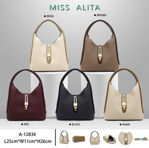 Borsa a Spalla da Donna in Pelle PU, Vendita all'Ingrosso, Pronta per la Spedizione, Direttamente dalla Fabbrica MISS ALITA - Product Image 2