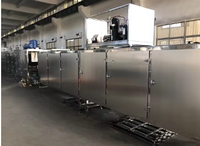 Nouvelle machine à fabriquer des bonbons en gélatine à haute précision PLC, ligne de production de bonbons semi-automatique, acier inoxydable 304 pour l'usine alimentaire
