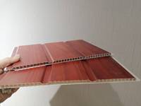Plafonds suspendus en PVC pour chambre à coucher au Yémen, panneaux de plafond en PVC imperméables, panneaux en plastique, couleur rouge, panneaux de plafond en PVC