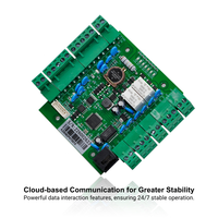 Control de Acceso con Torniquete WIFI TCP/IP PORTEVIX PX-6062-P, Sistema de Huella Dactilar y Reconocimiento Facial de 2 Puertas Unidireccionales, Integración con Nube y SDK