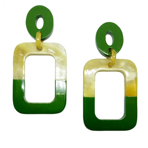 Pendientes de Cuerno de Búfalo Lacado Hechos a Mano de Alta Calidad, Pendientes Artesanales, Gran Venta 2026 - Product Image 3