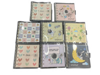 Papeterie de bureau fantaisie dessin animé créatif Kawaii cahier de reliure mignon Journal en plastique transparent PVC personnalisé