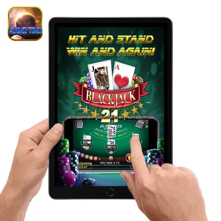 Hot Selling Mobiele Online Card Game Black Jack 21 Vis Game Te Koop Credits Online