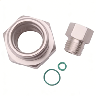 Conector Macho NPT de 1/2'' Duradero de Acero Inoxidable, Ligero, de Forma Igualada, Forjado para Uso Sanitario, OEM Personalizable, Técnicas de Fundición