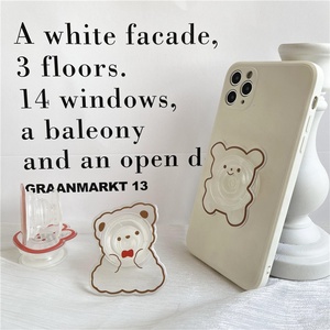 Alien transparente dibujos animados Gel gota oso Airbag soporte perezoso escritorio soporte teléfono móvil anillo hebilla soporte dedo - Product Image 6