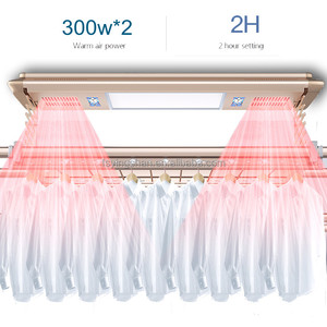 Di alta qualità del soffitto automatico vestiti Airer stendibiancheria UV retrattile balcone asciugatrice con Design pieghevole - Product Image 4