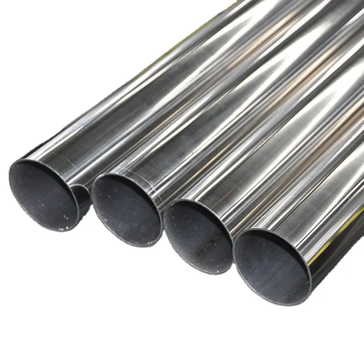 Customized decorative round ss pipe 304 304L 316 316L stainless welded steel pipe with low price