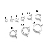 Fermoir à ressort |   Acier inoxydable plaqué or 18 carats PVD |   Comprend le travail de fixation sur un porte-bonheur