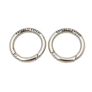 Zinc Alloy Openable O <strong>Ring</strong> Clip Spring <strong>Clasp</strong> Carabiner Spring <strong>Clasp</strong> - Product Image 1