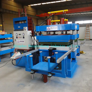 Machine <span class=keywords><strong>de</strong></span> vulcanisation <span class=keywords><strong>de</strong></span> tapis <span class=keywords><strong>de</strong></span> sol en caoutchouc épais à <span class=keywords><strong>d</strong></span>émoulage automatique, ligne <span class=keywords><strong>de</strong></span> production <span class=keywords><strong>de</strong></span> pavés en caoutchouc, fourniture <span class=keywords><strong>de</strong></span> matières premières - Product Image 1