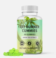 OEM ODM Gummies au thé vert, booster de métabolisme, brûleur de graisse, gummies à l'extrait de thé vert matcha, vitamine C