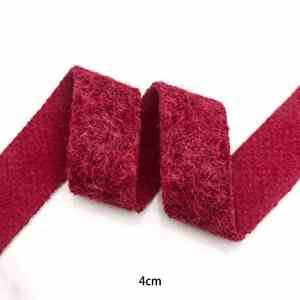 Ruban en polyester duveteux de 4 cm, populaire et doux pour la peau, pour la couture, les garnitures et les accessoires de sacs, 5 yards/rouleau - Product Image 4
