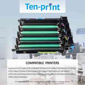렉스 마크 CS421 CS521 CS622 CX421 CX522 CX622 CX625 드럼 유닛 70C0Z00 78C0ZK0 78C0Z10 78C0ZV0 78C0Z50 용 10 개 인쇄 - Product Image 3