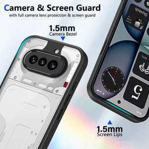 Coque de protection hybride transparente en TPU et PC antichoc pour Nothing Phone 4A Pro 3A LITE - Product Image 4