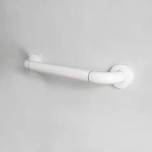 Barre d'appui murale avec poignées antidérapantes, main courante droite de 30 cm pour la sécurité des toilettes - Product Image 4