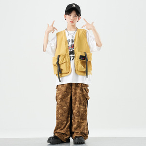 Conjuntos de <span class=keywords><strong>Ropa</strong></span> <span class=keywords><strong>para</strong></span> Niñas, Estilo Hip Hop, Camiseta Plateada Corta, Pantalones de Cuero <span class=keywords><strong>para</strong></span> Baile Urbano, Chaqueta Moderna Estilo K-<span class=keywords><strong>pop</strong></span>, Trajes <span class=keywords><strong>para</strong></span> Grupo de Jazz y Actuaciones - Product Image 4