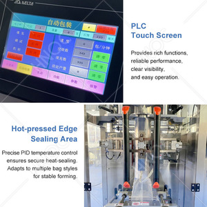 Máquina Empacadora Automática HNOC para Pesar y Envasar Granos <span class=keywords><strong>de</strong></span> <span class=keywords><strong>Azúcar</strong></span>, Frutos Secos, Alimentos para Bebés y Snacks Inflados - Product Image 4