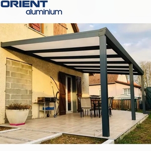 Toldos de exterior Patio Techos de policarbonato Cubierta de jardín Toldo de techo de aluminio Toldo de terraza - Product Image 5