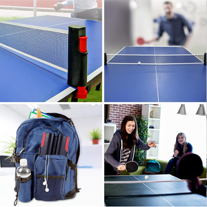 Raquettes <span class=keywords><strong>de</strong></span> tennis <span class=keywords><strong>de</strong></span> table professionnelles personnalisées <span class=keywords><strong>de</strong></span> haute qualité, caoutchouc à picots longs, base en bois pur 13 couches - Conception portable, rapide - Product Image 5