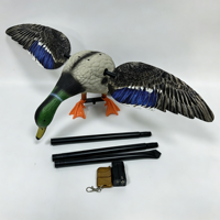 Offre d'usine : Leurre de canard électrique motorisé à corps entier en EVA, à queue de pintail, avec mouvement d'aile télécommandé