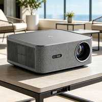 Projecteur mural intelligent Android OEM ODM C50B 2026, résolutions 4K, 1080p natif, nouveau projecteur pour smartphone Android pour la maison, Android TV