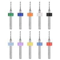 Forets micro RUIMENG 1,1 mm, tige de 1/8 po, en carbure de tungstène non revêtu, pour perçage de circuits imprimés (PCB) en Chine, gravure CNC de précision