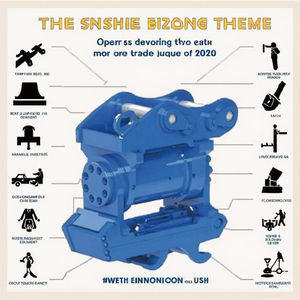 Komatsu für Volvo Hitachi Schnellwechsler Hydraulischer Kipp-Schnellkuppler für Baggerteile - Product Image 3