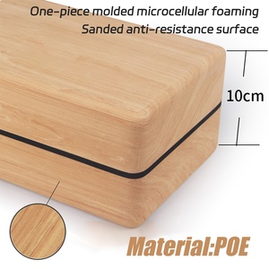 Blocs de yoga légers et écologiques anti-éclatement en POE, antidérapants et de soutien pour le Pilates, les étirements, la méditation, femmes, hommes, yogis - Product Image 6