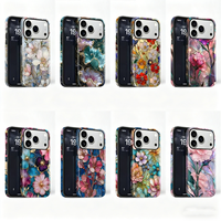 Étui de téléphone portable antichoc personnalisé DYL pour 17 Pro Max & Air/Plus, style Ins, en TPU+PC
