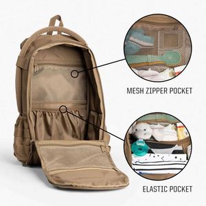 Free Sample Daypack <b>Mini</b> - Tactical Diaper Bag <b>Backpack</b> - Product Image 6