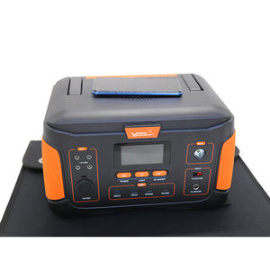 더 안전한 야외 가정 태양 에너지 시스템 AC <span class=keywords><strong>110V</strong></span> <span class=keywords><strong>220v</strong></span> 납산 배터리 <span class=keywords><strong>UPS</strong></span> 태양 광 백업 500W 휴대용 발전소 - Product Image 1